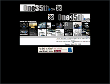 Tablet Screenshot of one35th.com